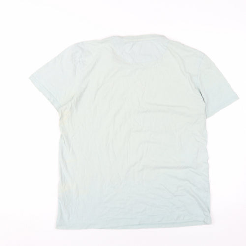 Lyle & Scott Men's Ivory M Crew Neck T-Shirt