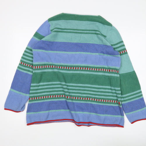 Gudrun Sjödén Women’s Multicoloured Striped Pullover M