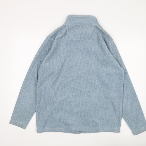 Compliments Women's Blue Knit Jacket Size S