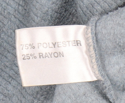 Compliments Women's Blue Knit Jacket Size S
