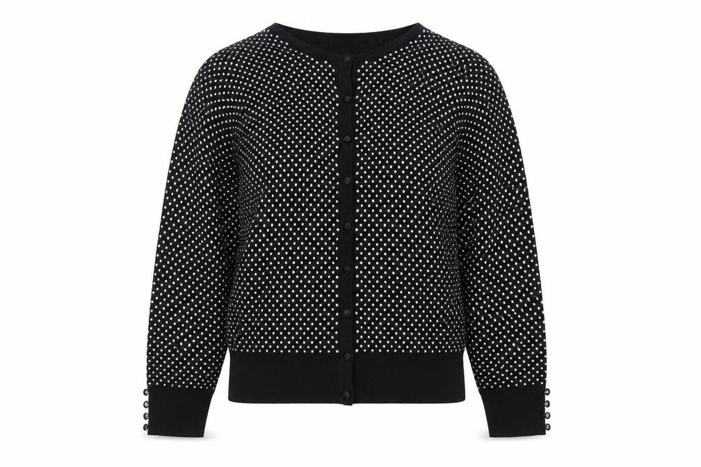 Front view of Marks & Spencer Women's Black Cardigan, size 12