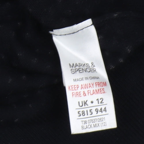 Marks and Spencer Women's Black Cardigan Size 12