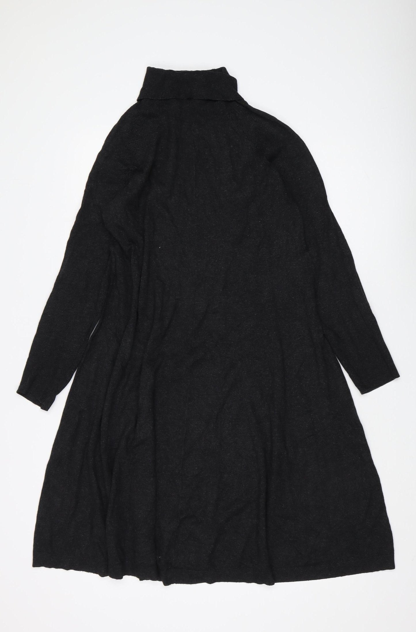 Roman Women's Black Shift Dress Size 12 - Winter Casual