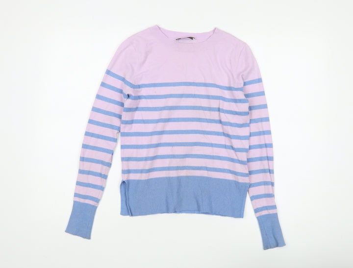 Oasis Women's Multicoloured Striped Pullover XS