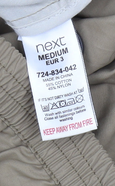 Next Unisex Beige Windbreaker Jacket M