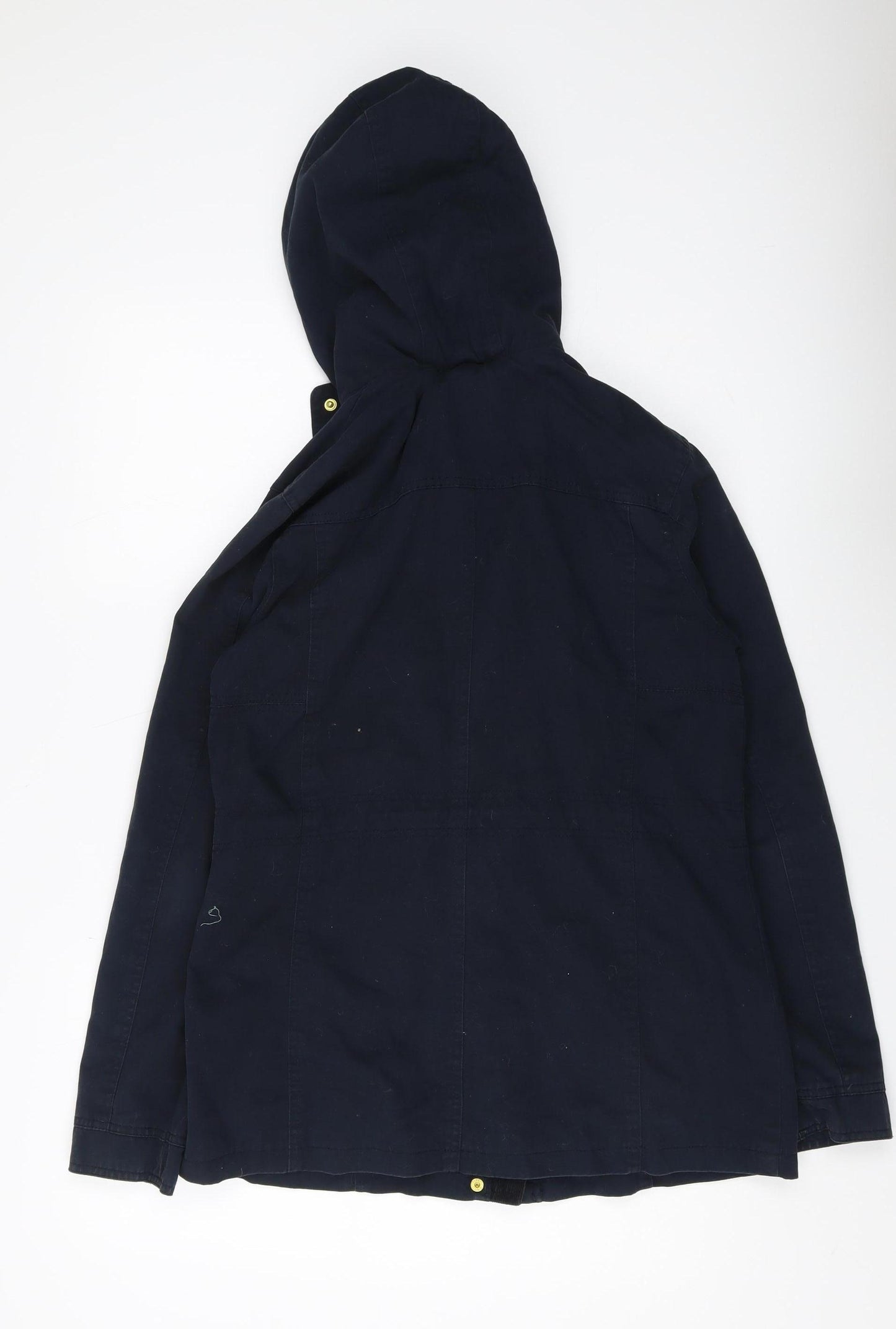 New Look Women's Blue Parka Jacket Size 12