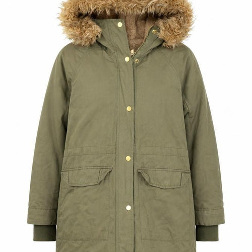 Label of Graded Goods Women's Green Parka Coat Size 12