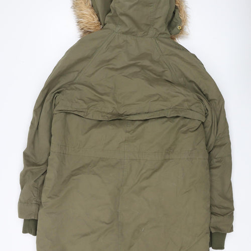 Label of Graded Goods Women's Green Parka Coat Size 12
