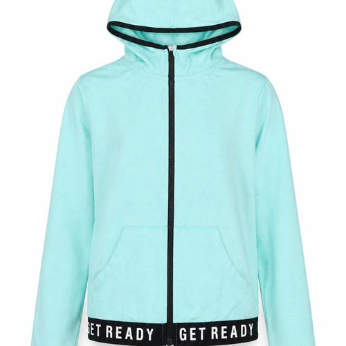 H&M Unisex Kids Blue Hooded Jacket 12 Years Activewear