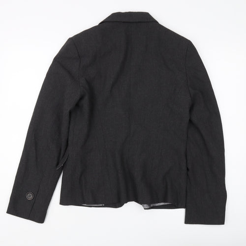 Marks and Spencer Women's Black Blazer Size 12 Lined