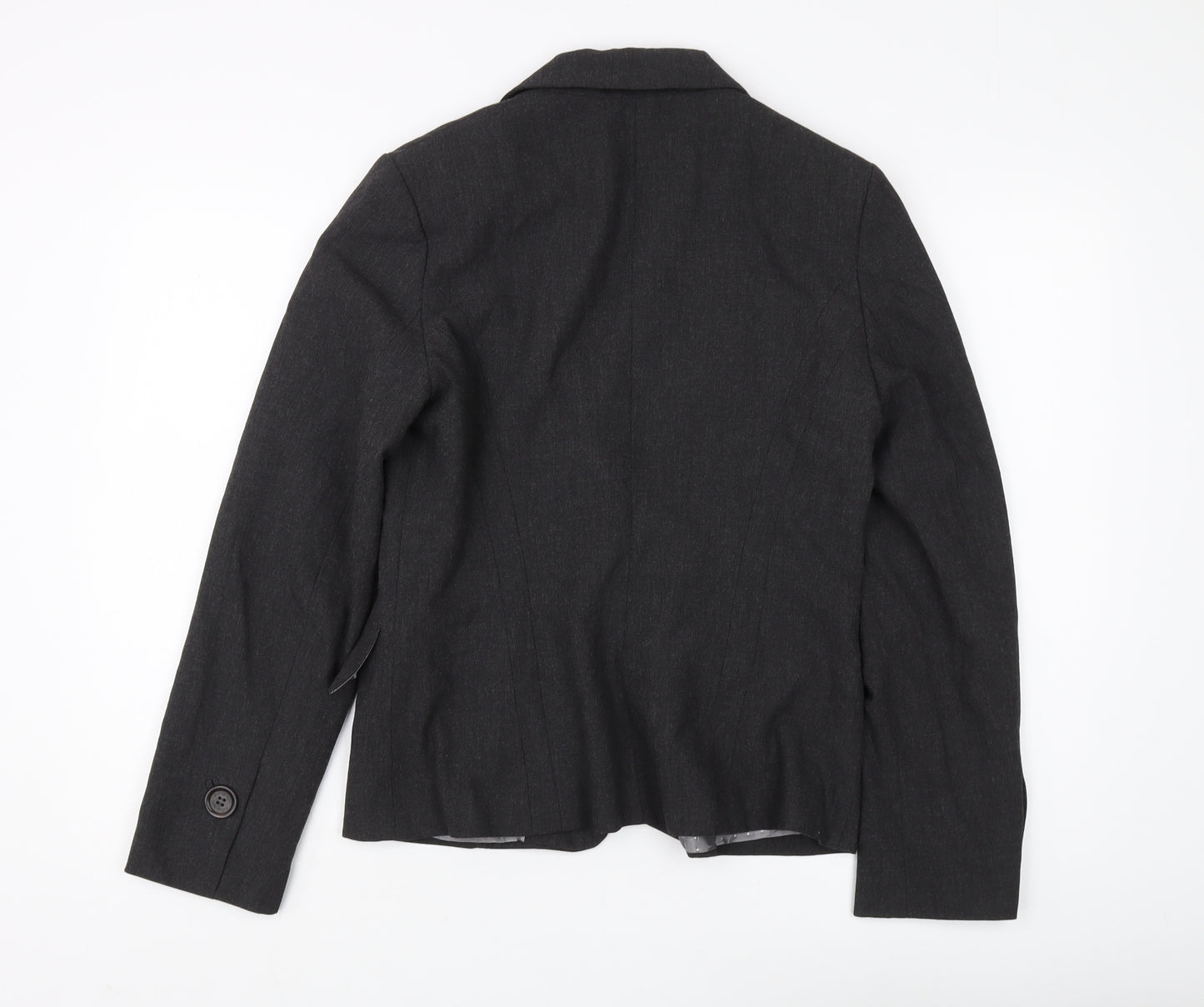 Marks and Spencer Women's Black Blazer Size 12 Lined
