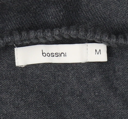 Bossini Women's Grey Vest, Medium, Casual Knit Jumper
