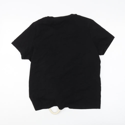 Marks and Spencer Black Women's T-Shirt, Size 14