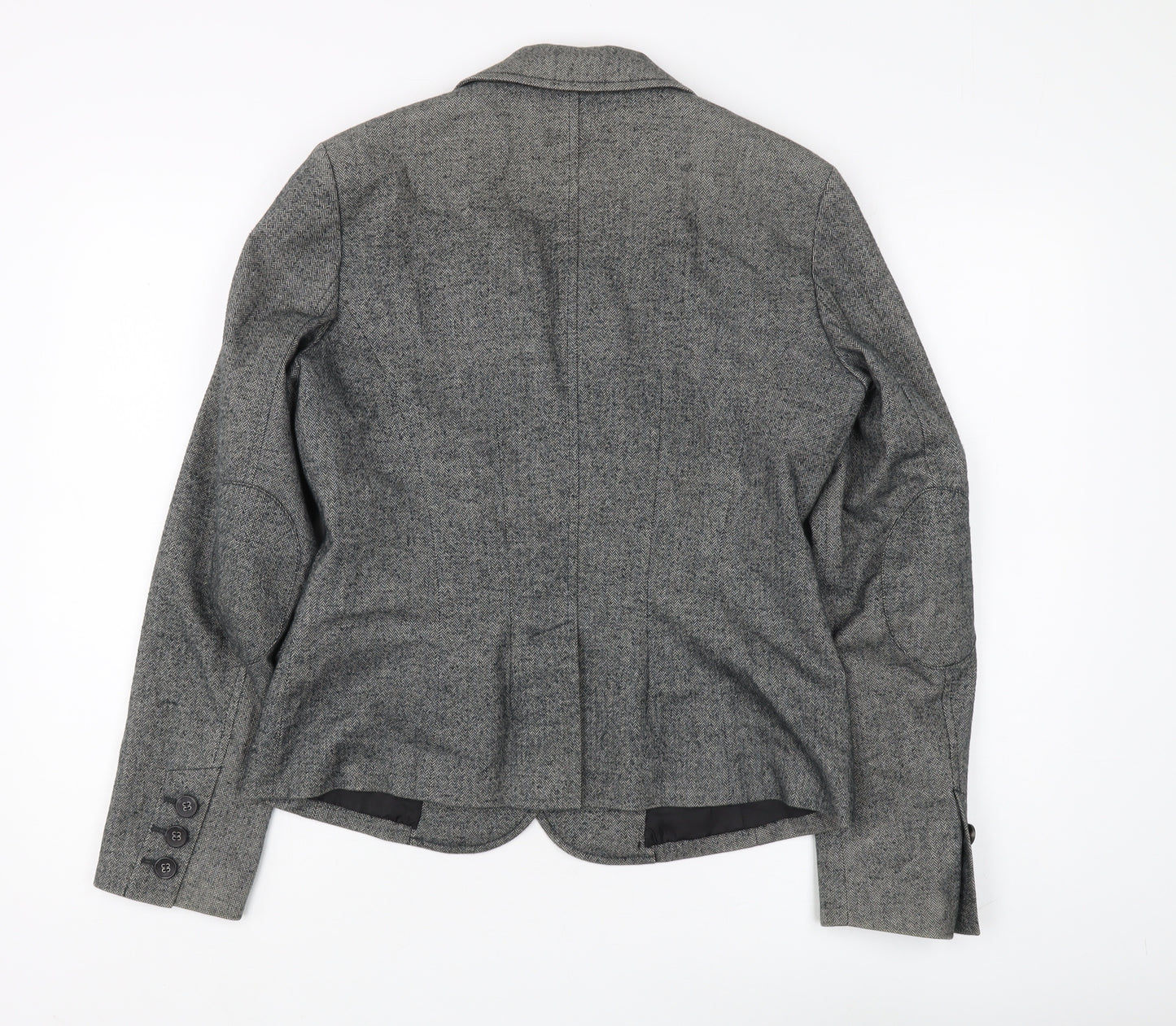 Milano Italy Women's Grey Tweed Blazer, Size 10