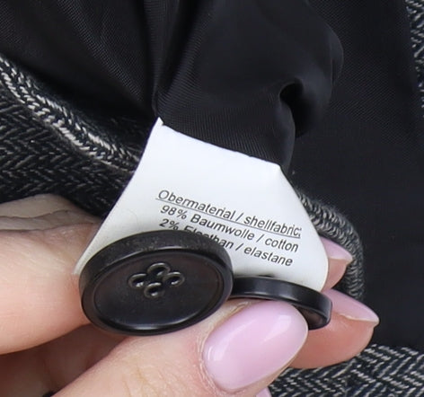 Milano Italy Women's Grey Tweed Blazer, Size 10