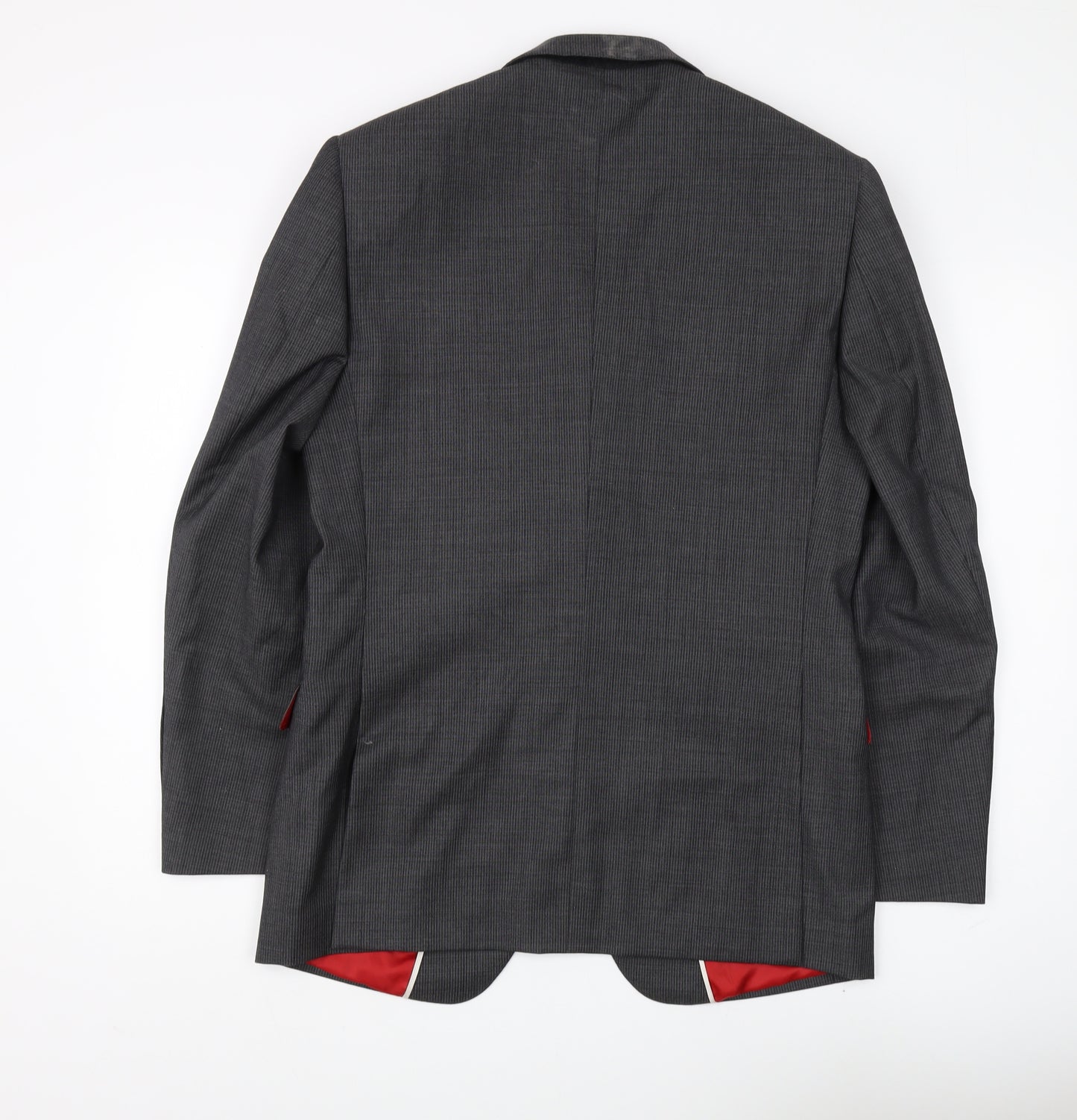 Marks and Spencer Men's Grey Regular Fit Blazer 38R