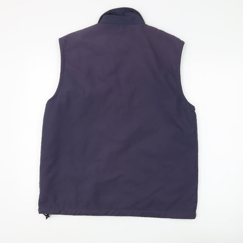 Embargo Men's Blue Waistcoat S Lined Casual Style