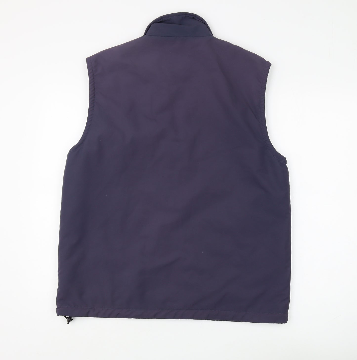 Embargo Men's Blue Waistcoat S Lined Casual Style