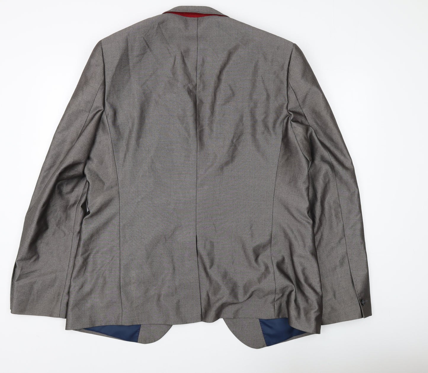 Ventuno 21 Men's Grey Blazer, Size 46, Ideal for Business