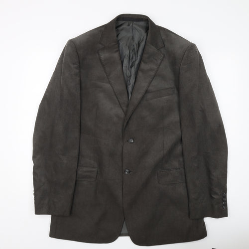 Marks and Spencer Men's Grey Blazer Size 42 Long Fit