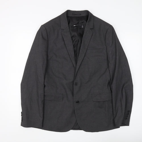 ASOS Men's Grey Regular Fit Blazer Size 40R