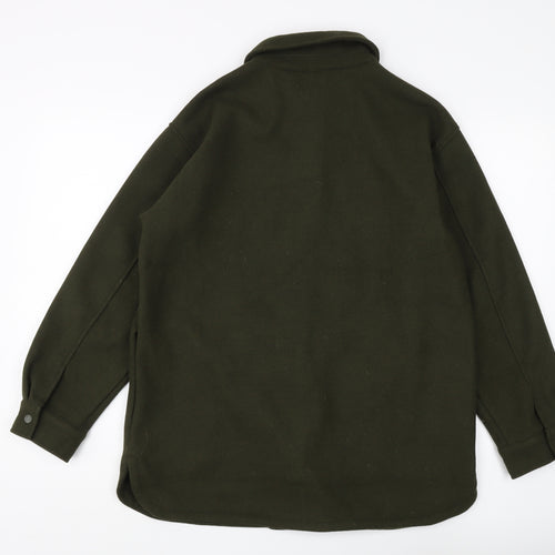 New Look Women's Green Casual Mid-Length Jacket S