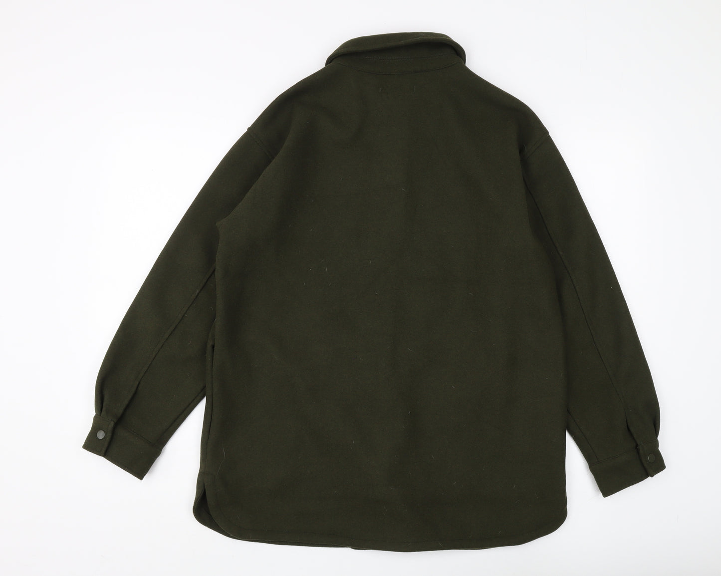 New Look Women's Green Casual Mid-Length Jacket S