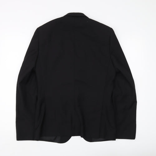 Burton Men's Black Slim Fit Blazer Size 38R