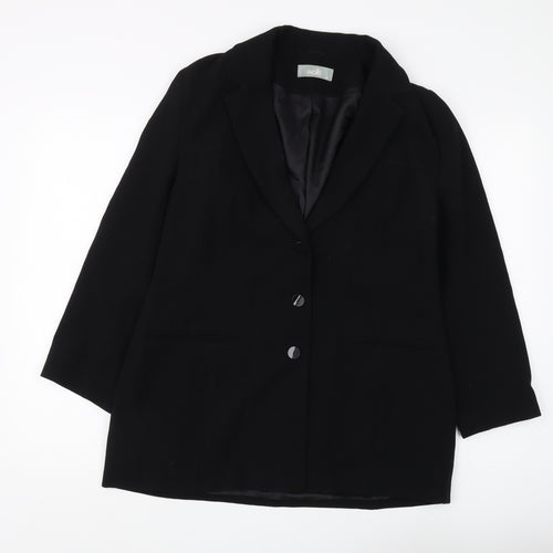 Wallis Women's Black Regular Fit Single-Breasted Jacket
