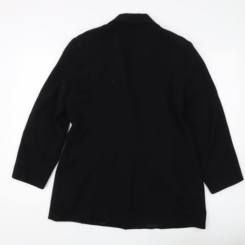 Wallis Women's Black Regular Fit Single-Breasted Jacket