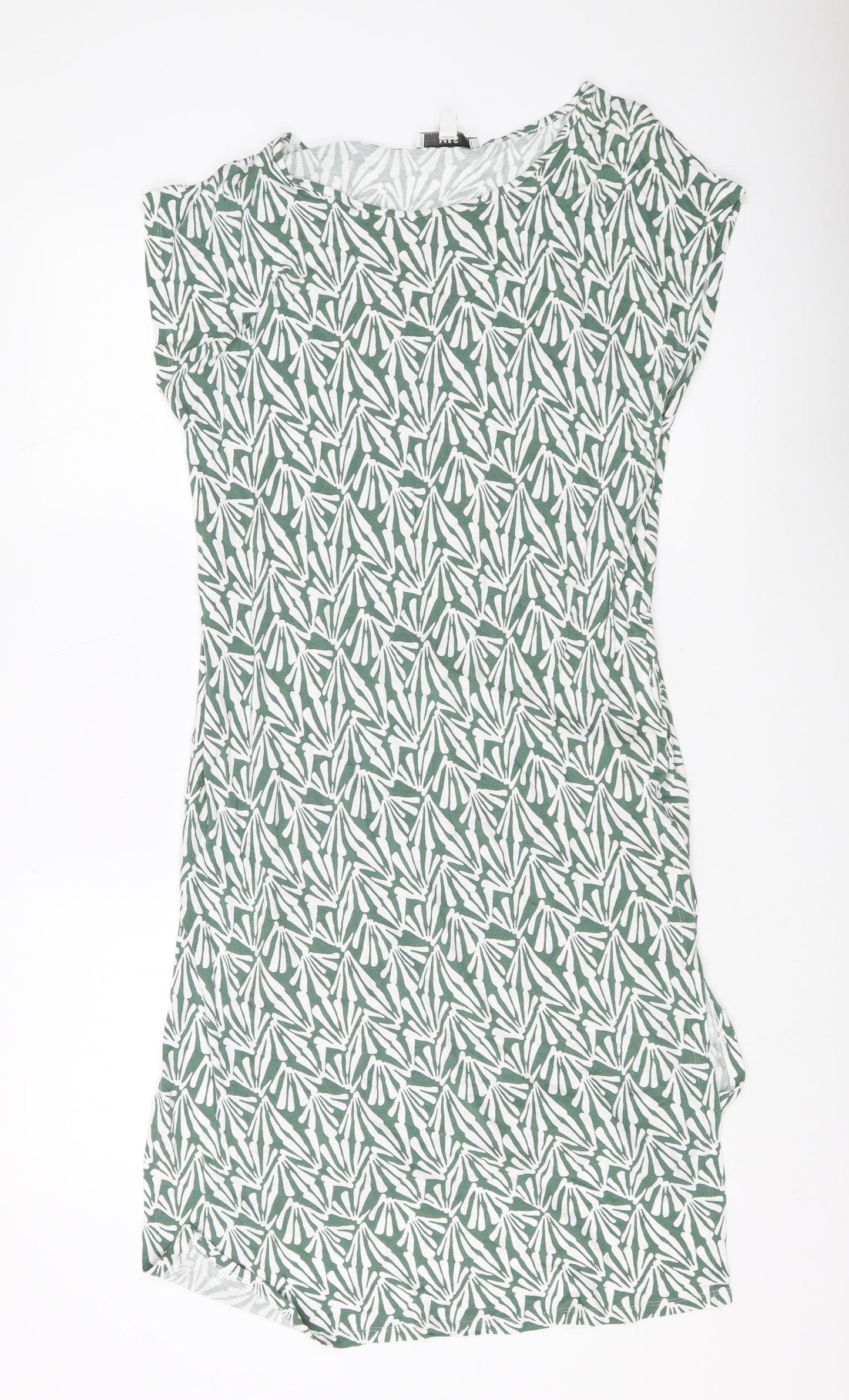 Marks and Spencer Green Geometric Dress M Women