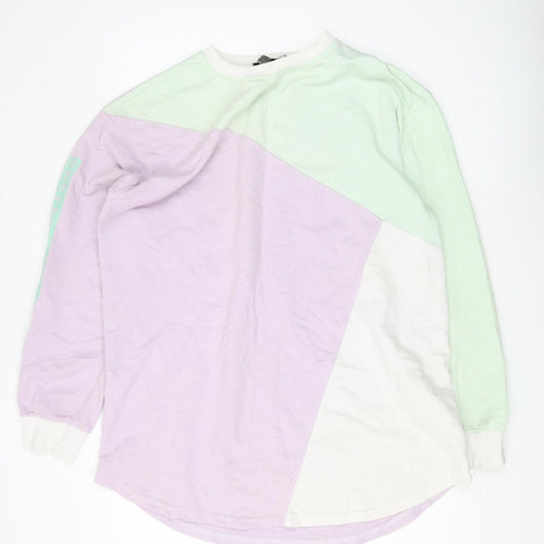 PrettyLittleThing Women's Colourblock Sweatshirt Size 10