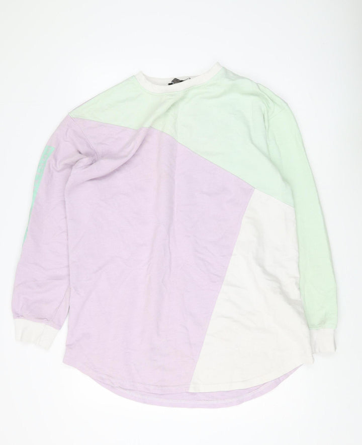 PrettyLittleThing Women's Colourblock Sweatshirt Size 10