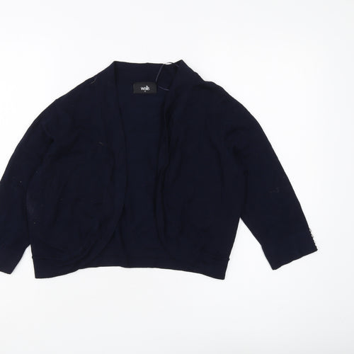 Wallis Women's Blue Cardigan Size M - Perfect for Casual Wear