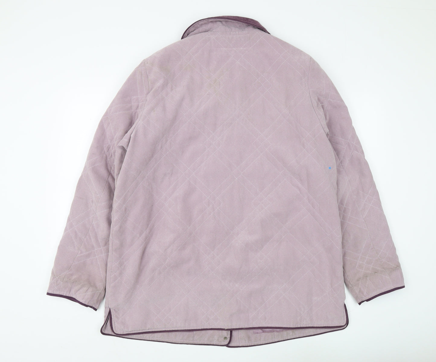Klass Collection Women's Purple Quilted Jacket M