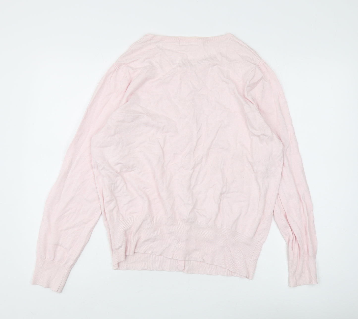 Marks and Spencer Women's Pink Cardigan Size 20