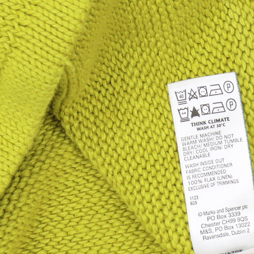 Marks and Spencer Women's Green Pullover Jumper Size 18