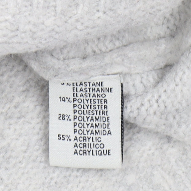 Millenium Women's Ivory Hooded Pullover Jumper One Size