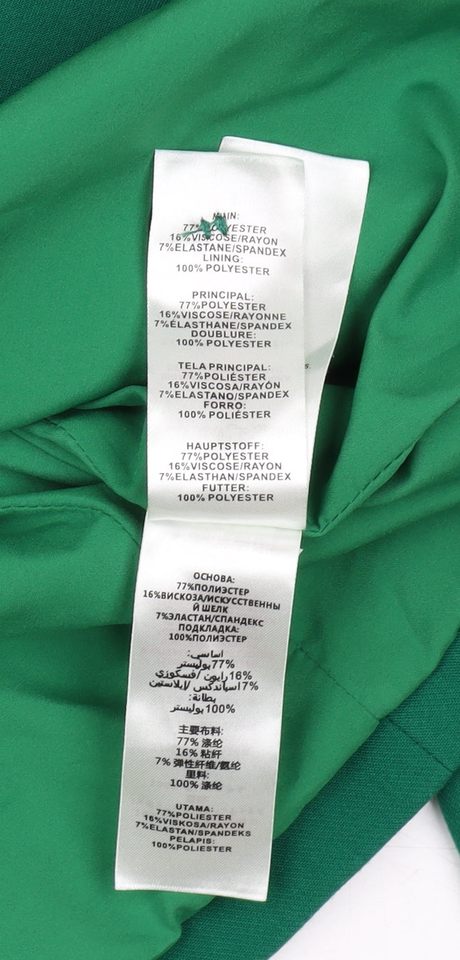 Love & Roses Women's Green Blazer UK 12 Lined Workwear