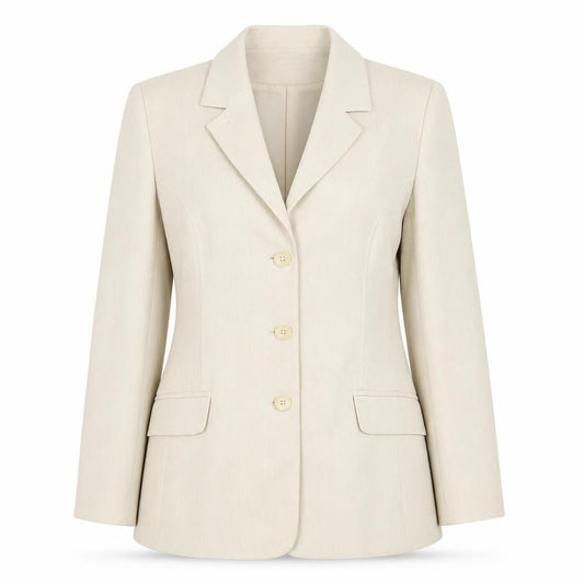 Front view of Debenhams Women's Beige Suit Jacket, size 12