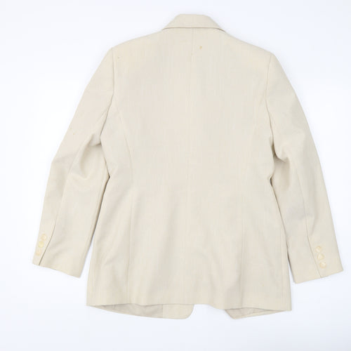 Debenhams Women's Beige Suit Jacket Size 12