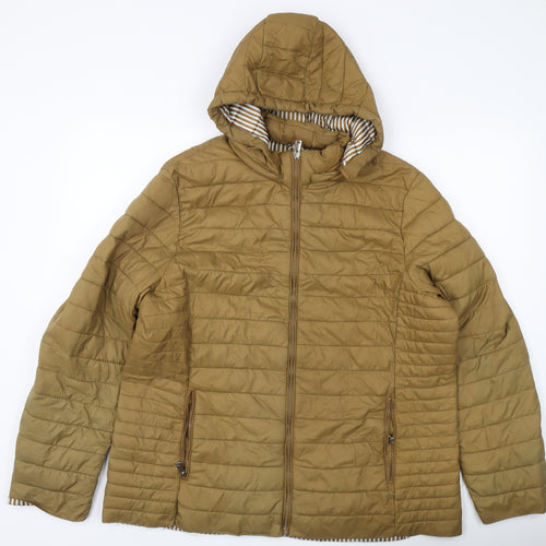 Melya Melody Women's Brown XL Puffer Jacket