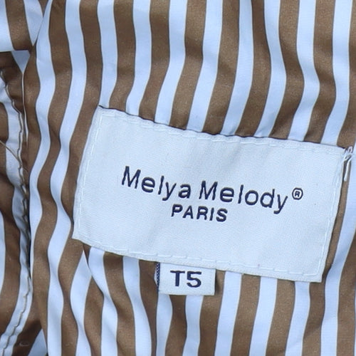 Melya Melody Women's Brown XL Puffer Jacket