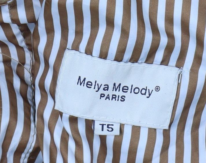 Melya Melody Women's Brown XL Puffer Jacket