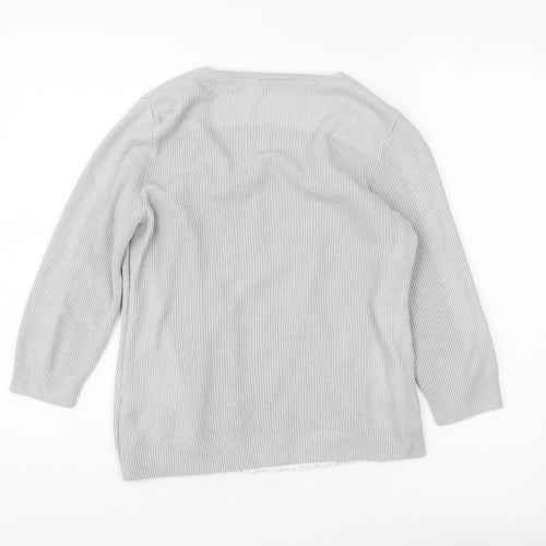 Marks & Spencer Women's Grey Cardigan Size 8