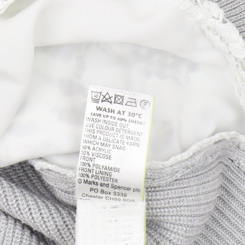 Marks & Spencer Women's Grey Cardigan Size 8