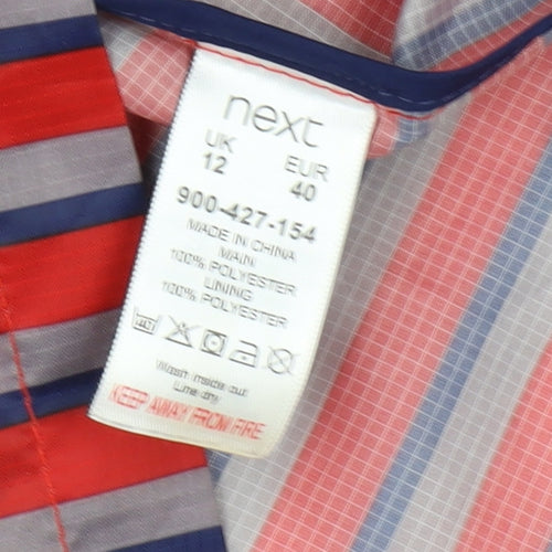 Next Women's Multicoloured Rain Coat, Size 12, Spring/Autumn