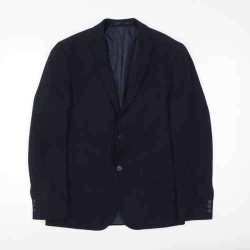 Limehaus Men's Blue Blazer, Size 38S, Formal Wear