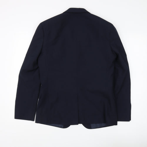 Limehaus Men's Blue Blazer, Size 38S, Formal Wear