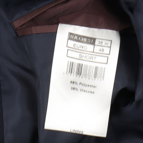 Limehaus Men's Blue Blazer, Size 38S, Formal Wear